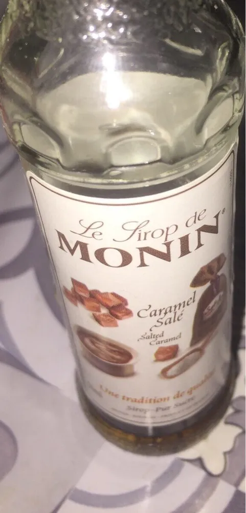 Sirop Monin caramel salé