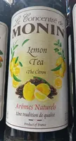 Monin - Lemon Tea Thé Citron - Sirop