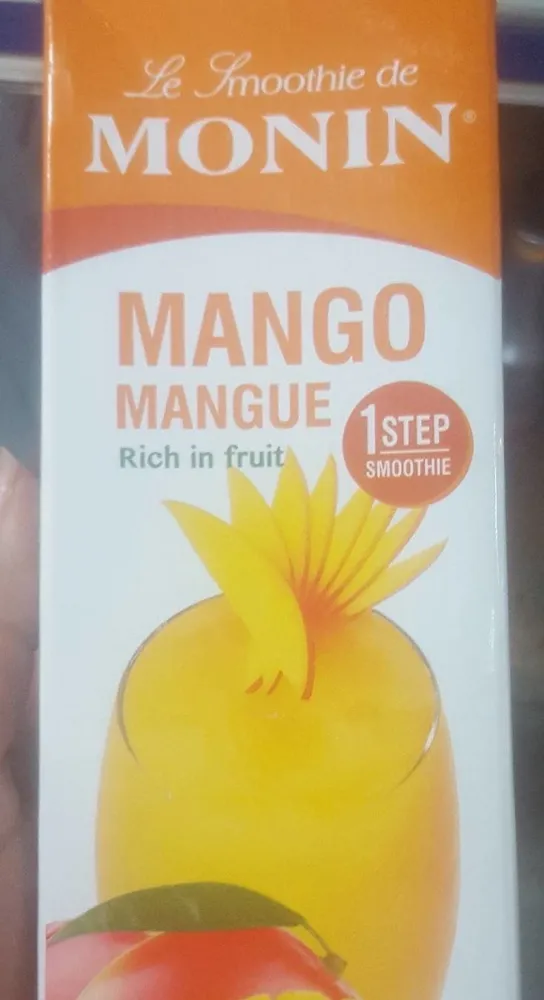 Le Smoothie de Monin Mangue