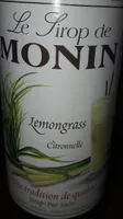 Professionele Siroop Lemongrass, Fles 700 ML