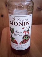 Sirop de fraises des bois