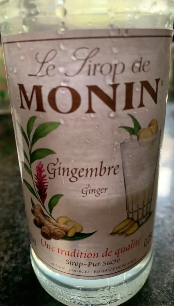 Sirop gingembre