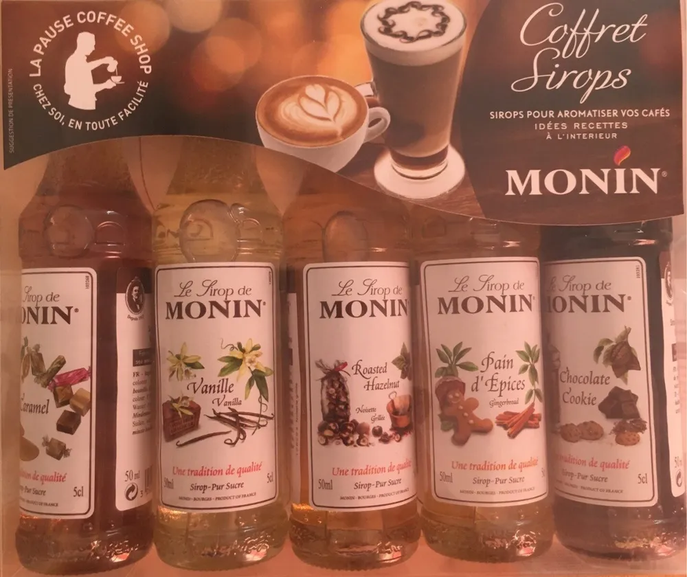 Sirops pour aromatiser vos cafés