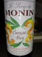Sirop Curaçao bleu