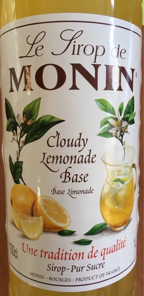 Sirop cloudy lemonade