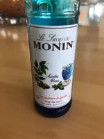Sirop menthe bleue