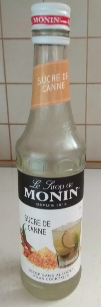 Sirop sucre de canne