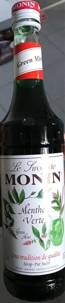 Sirop Monin Menthe verte