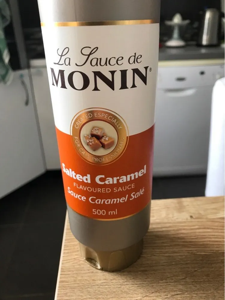 La Sauce de MONIN Salted Caramel Sauce Sauce Saveu