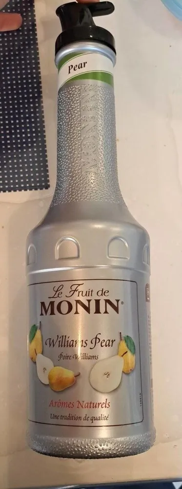 Sirop de poire Williams