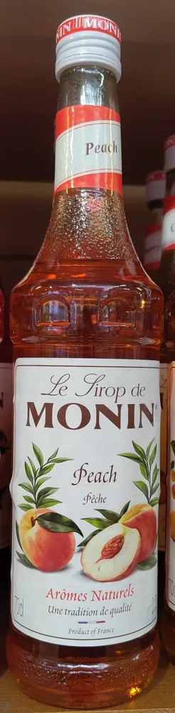 Sirop de pêche