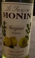 Sirop bergamote