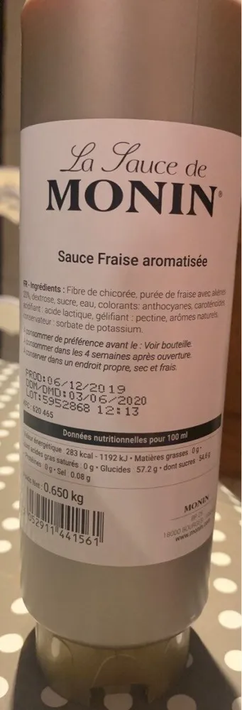 La Sauce de MONIN