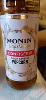 Sirop saveur popcorn