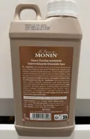 La Sauce de Monin Sauce chocolat aromatisée