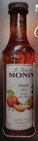 Sirop monin de citrouille épicée