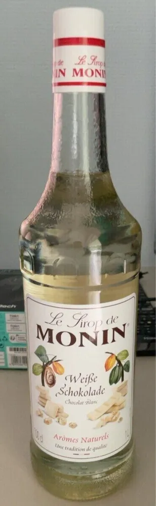weiße schokolade sirup