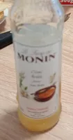 Sirop monin crème brûlée
