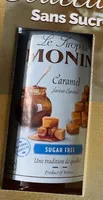 Sirop de Monin saveurs Vanille - Caramel - Noisette