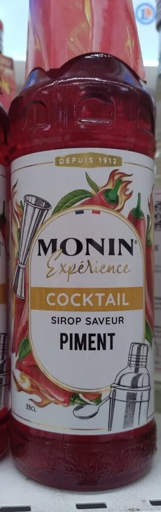 Sirop saveur piment