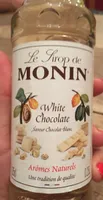 Sirop de monin chocolat blanc