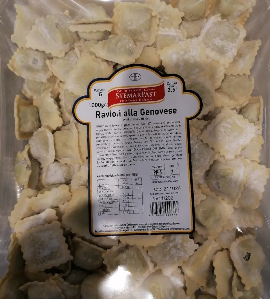 Ravioli alla genovese