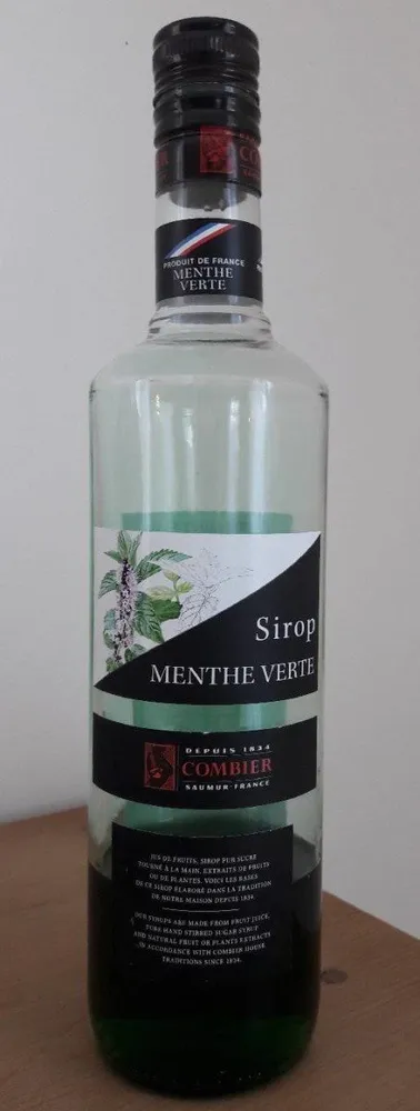 Sirop Menthe verte