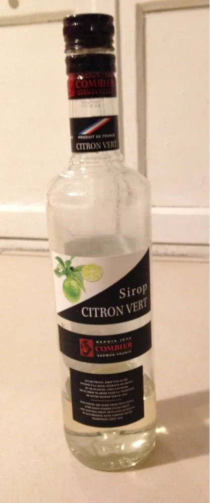 Sirop Citron Vert