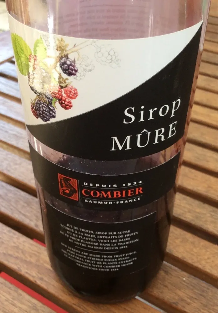 Sirop Mûre