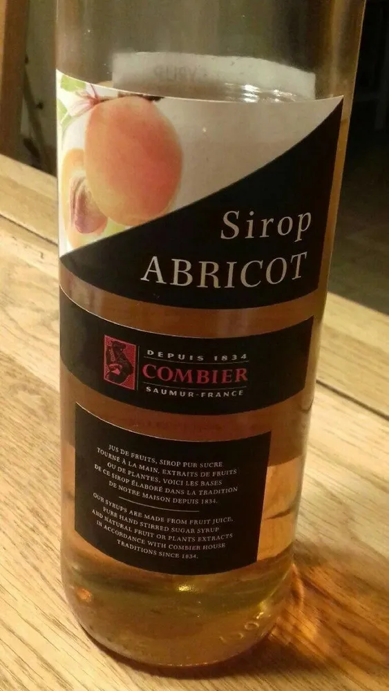 Sirop abricot