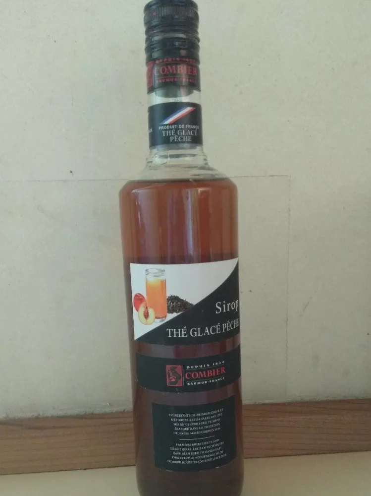 Sirop thé glacé pêche
