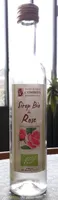 Sirop bio de rose