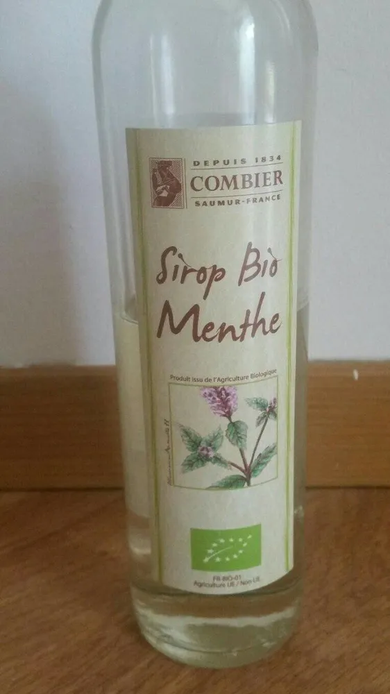 Sirop Bio Menthe