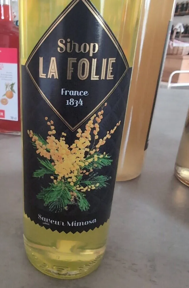 Sirop la folie colombier mimosas