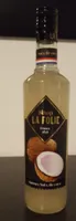 Sirop saveur noix de coco