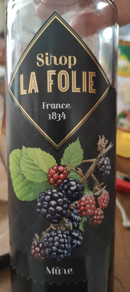 sirop de mûre