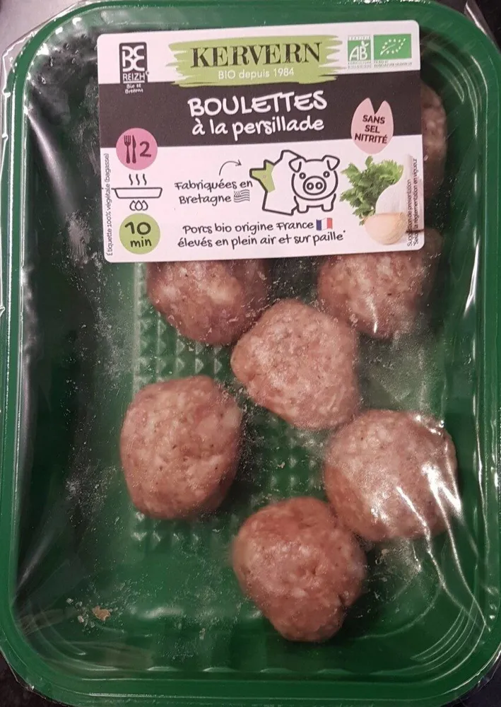 Boulettes de porc saveur persillades