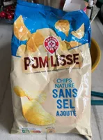 Chips nature sans sel ajouté