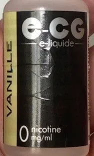 E-liquide vanille