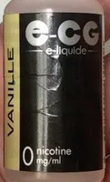 E-liquide vanille