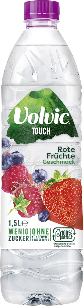 Volvic TOUCH Frucht Rote Früchte 1,5l PET