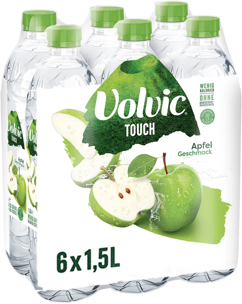 Volvic TOUCH Apfel 1,5 L EW 6er Pack