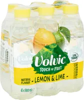 Touch of Fruit Lemon & Lime Natural Flavoured Water 6 x
