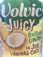 Volvic juicy au jus d'ananas coco
