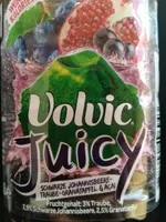 Volvic Juicy Schwarze Johannisbeere-Traube-Granatapfel-Acai 0,5L EW