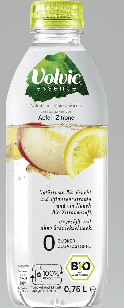 Volvic essence Apfel-Zitrone-Ingwer 0,75L