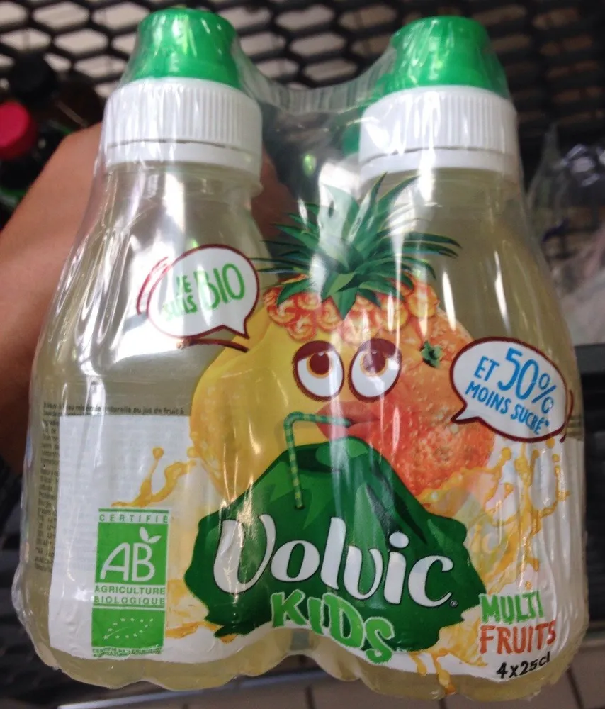 Volvic multi fruit bio