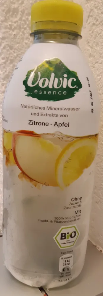 Volvic Essence Zitrone-Apfel 75cl PET