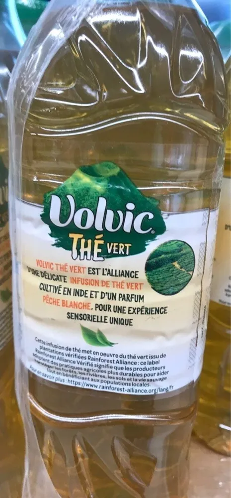 Volvic the vert parfum peche blanche