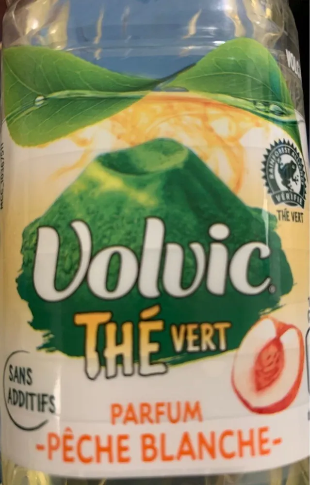 Volvic Thé Parfum Pêche Blanche